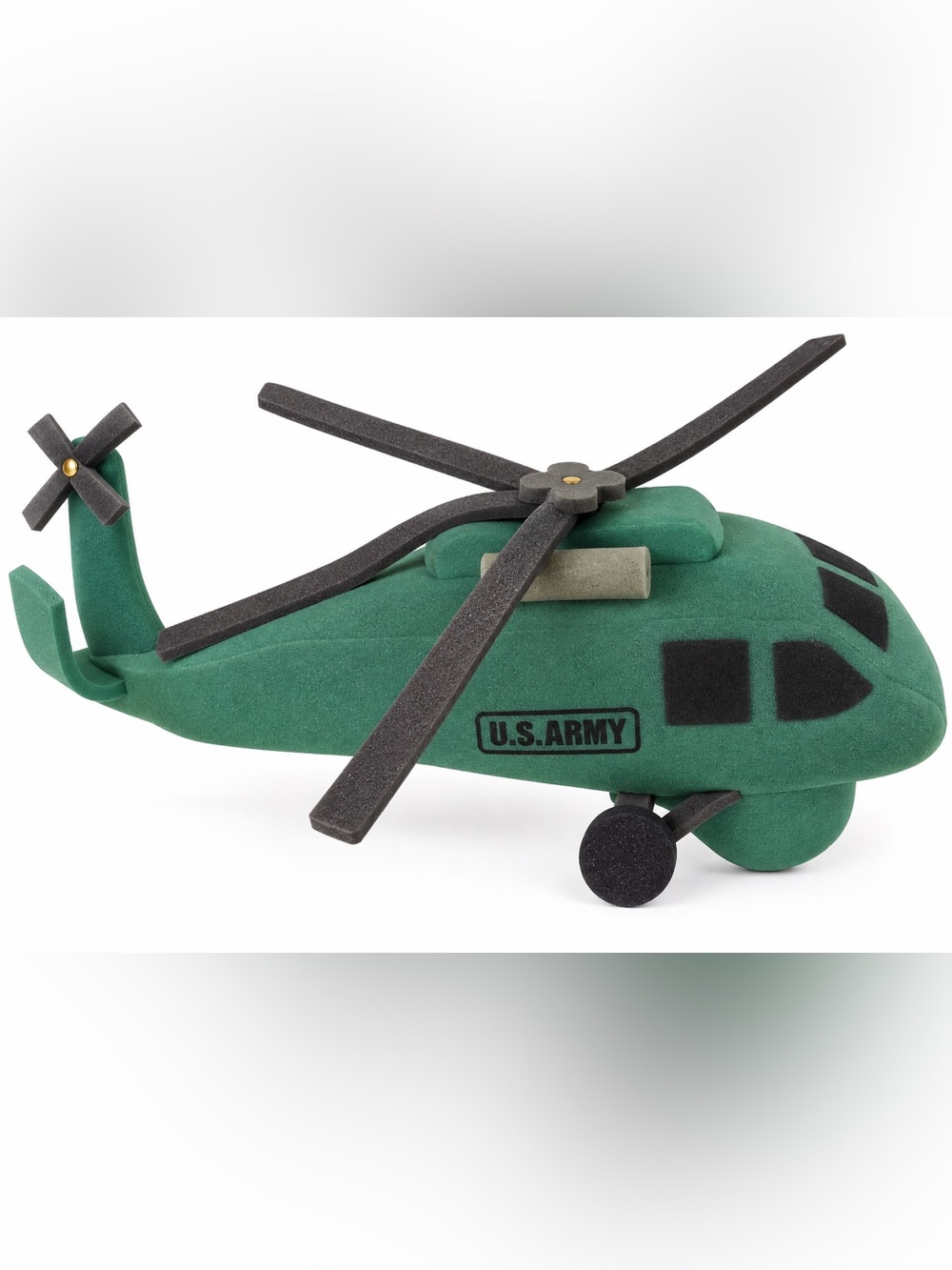 U.S. Army Helicopter Foam Novelty Military Costume Party Hat Green 31 inches
